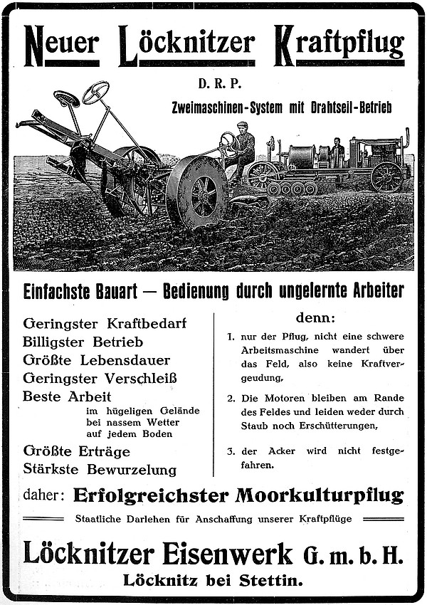 Annonce 23: Moornutzung (1900 bis ca. 1920)