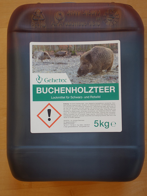 Käuflicher Buchenholzteer